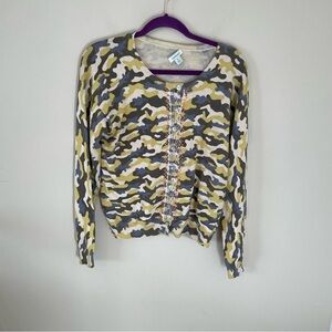 Sundance Tangier Camo Cotton Cardigan